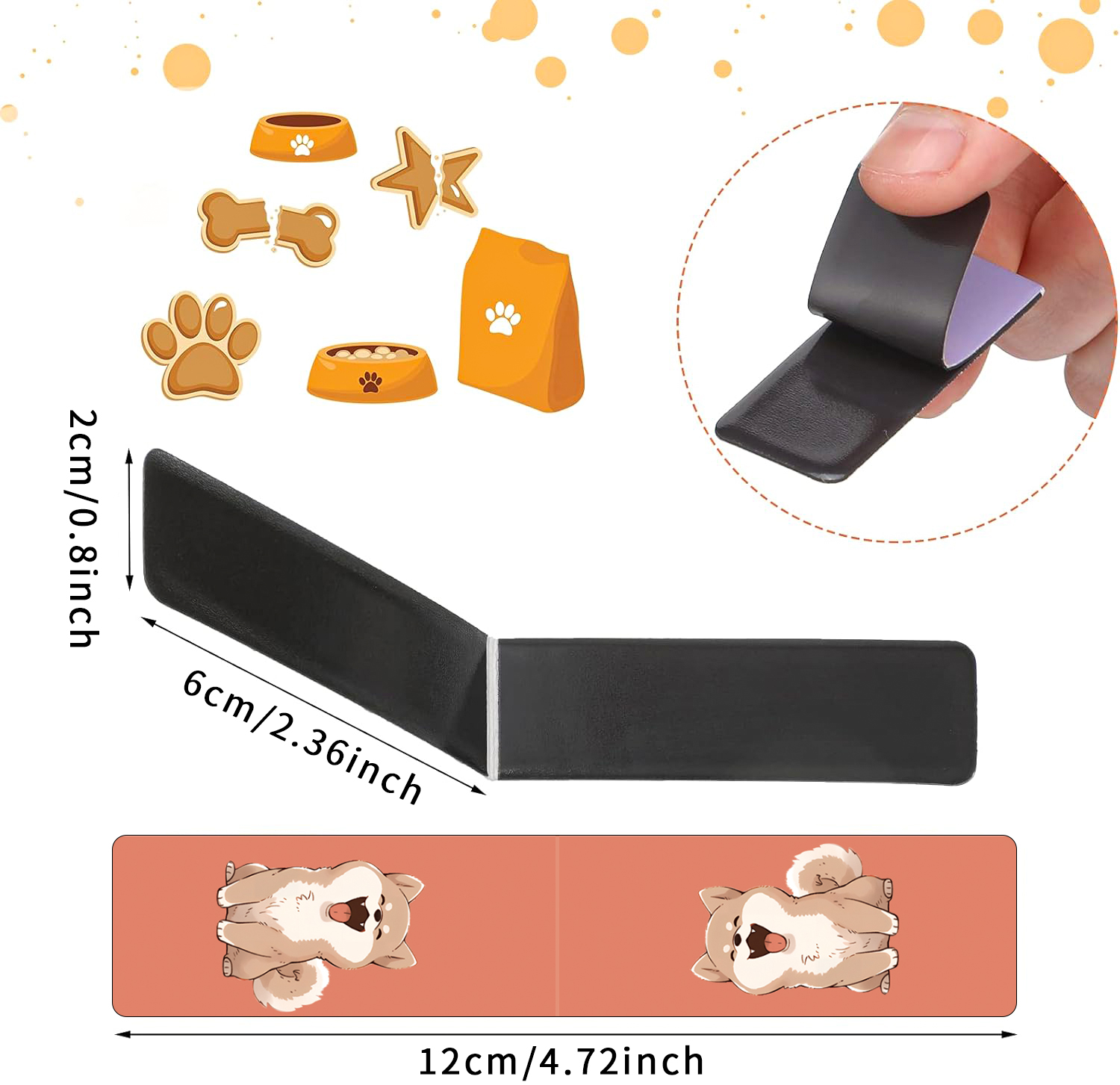 12 Pcs Cartoon Puppy Magnetic  - đánh giá và giá Bookmark Magnetic Clip