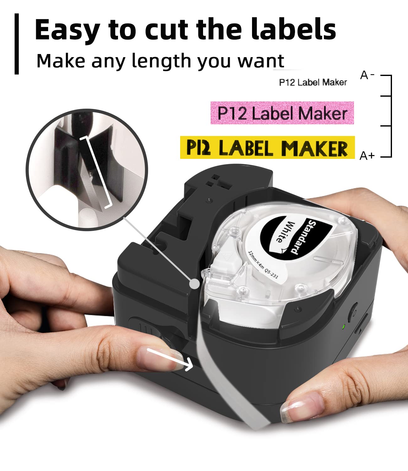 Phomemo P12 P12Pro Label Maker - đánh giá và giá Label Printer Tape