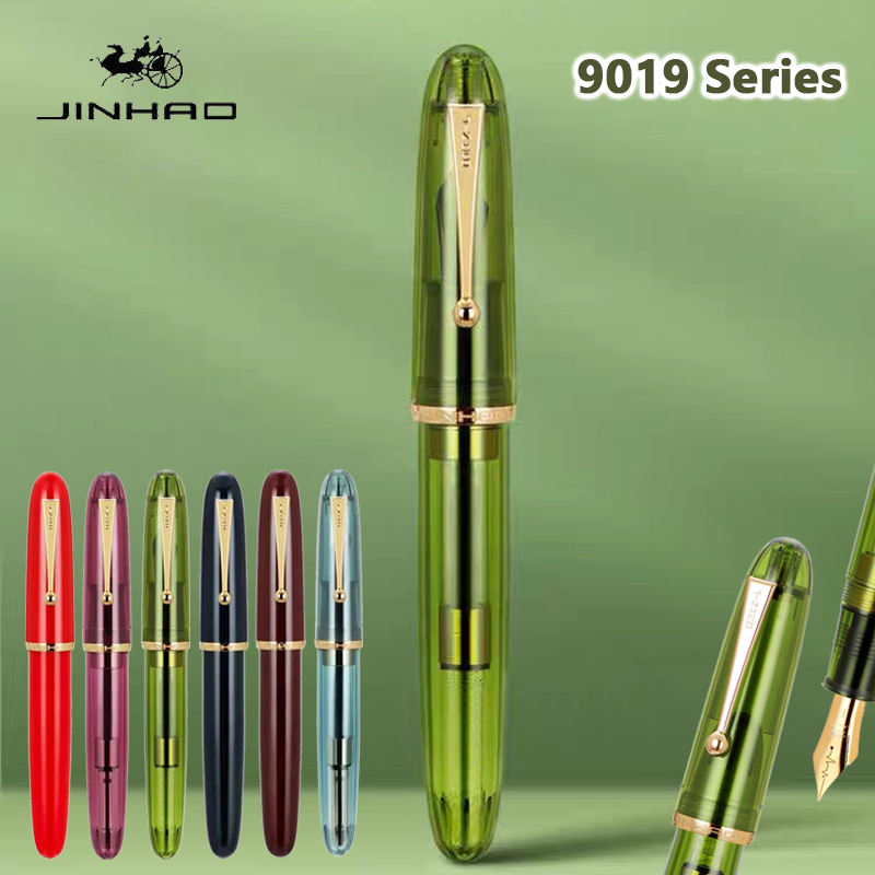 Jinhao 9019 Fountain Pen Trans - đánh giá và giá Stationery Supplies Business