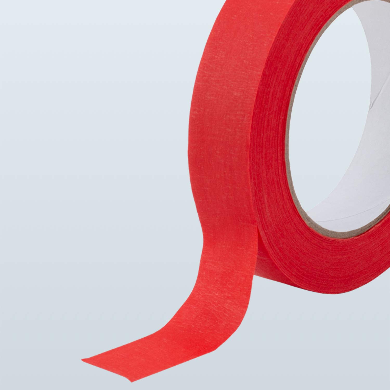 Red Masking Tape 13mm Wide Eas - đánh giá và giá Label Printer Tape