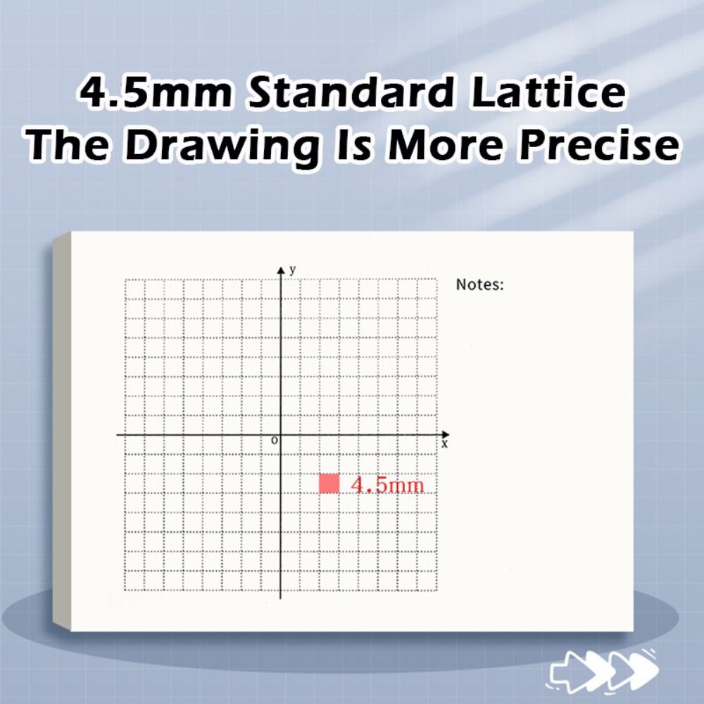 Minimalist 64K Notepad Tearabl - đánh giá và giá Graph Paper Pad