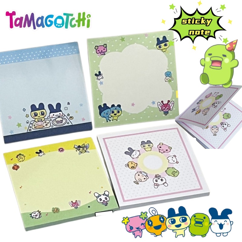 4pcs Tamagotchi Mametchi Memet - đánh giá và giá Graph Paper Pad