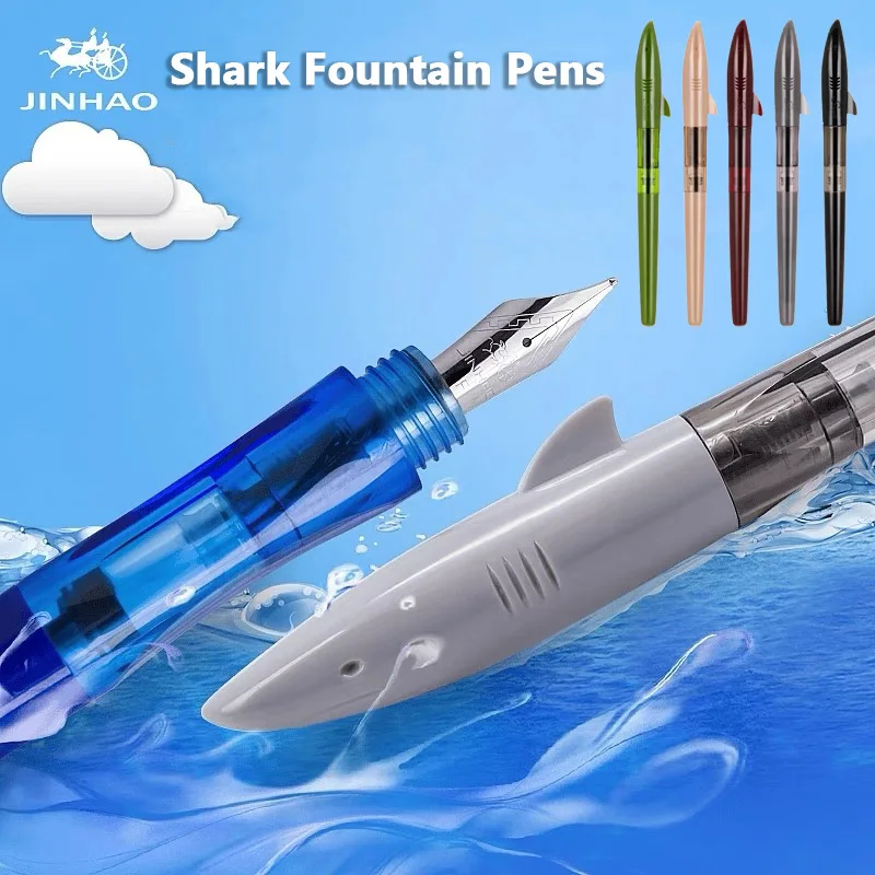 Jinhao Cute Shark Fountain Pen - đánh giá và giá Stationery Supplies Business