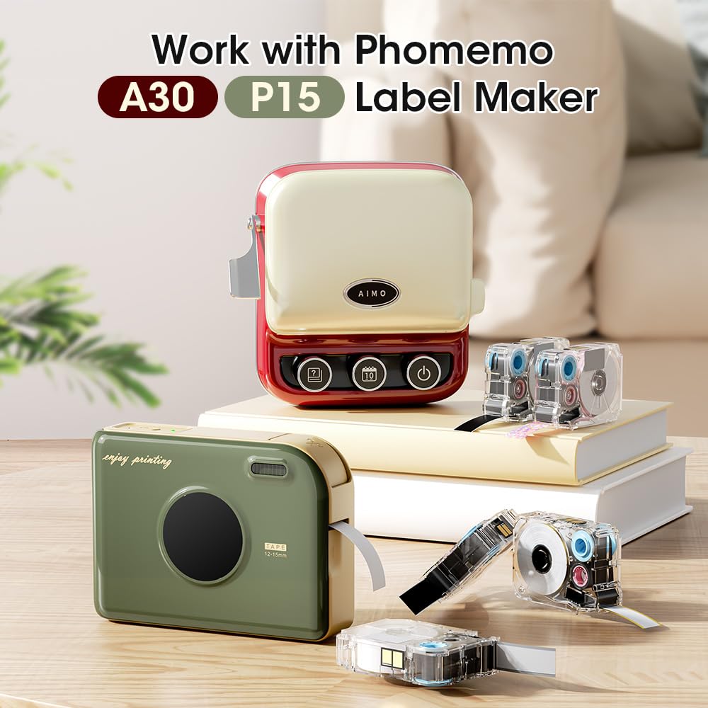 Phomemo A30 P15 Label Printer  - đánh giá và giá Label Printer Tape