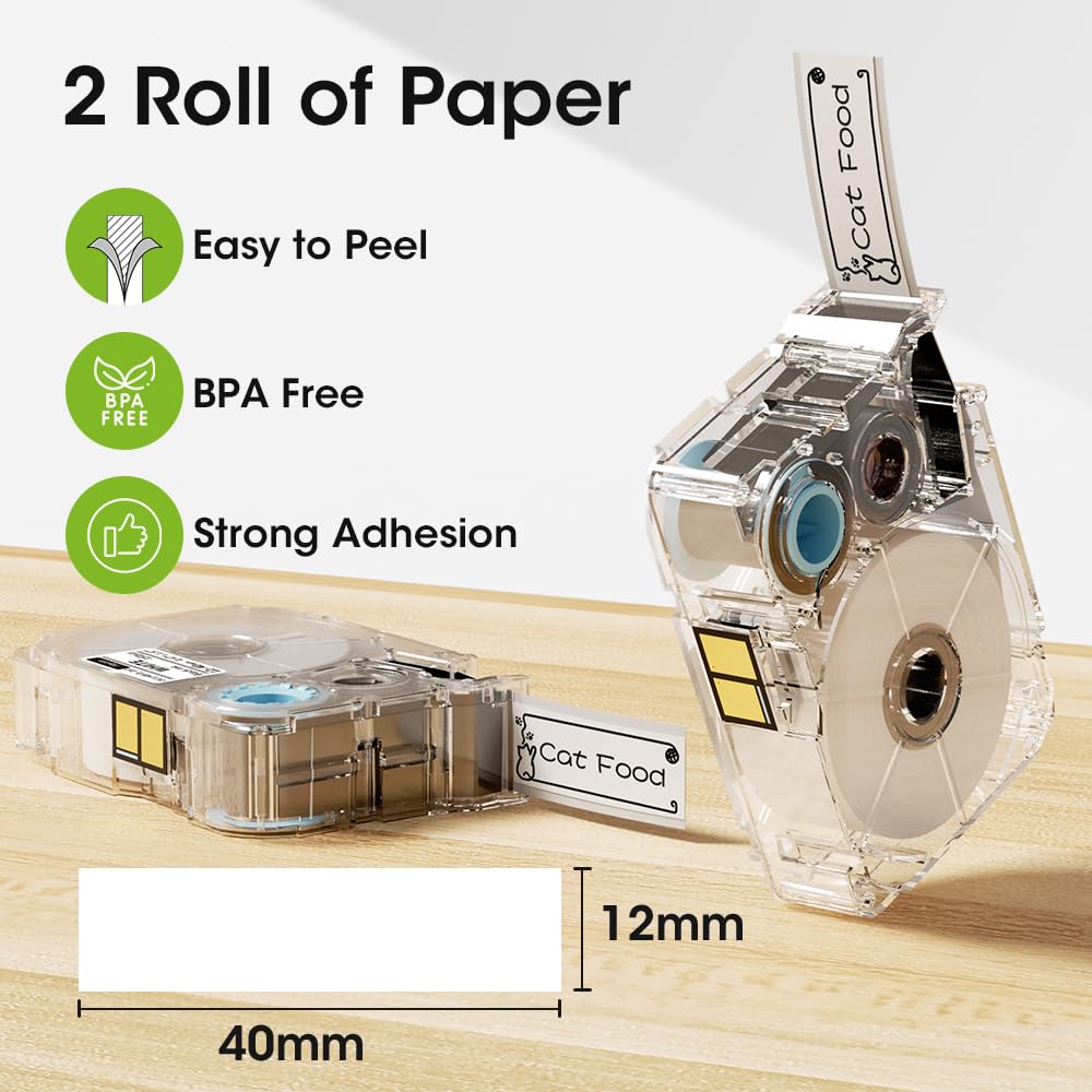 Phomemo A30 P15 Label Printer  - đánh giá và giá Label Printer Tape