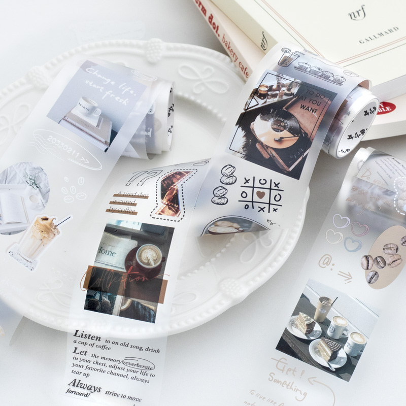 6 styles 50mm*200cm Poems For  - đánh giá và giá Label Printer Tape