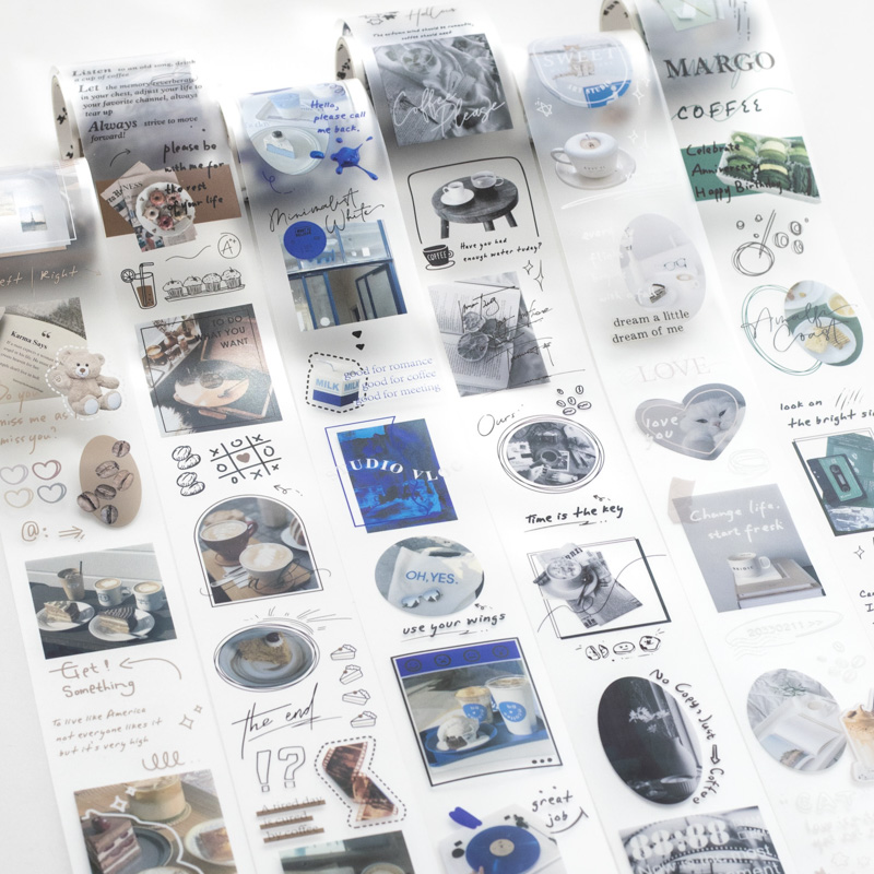 6 styles 50mm*200cm Poems For  - đánh giá và giá Label Printer Tape
