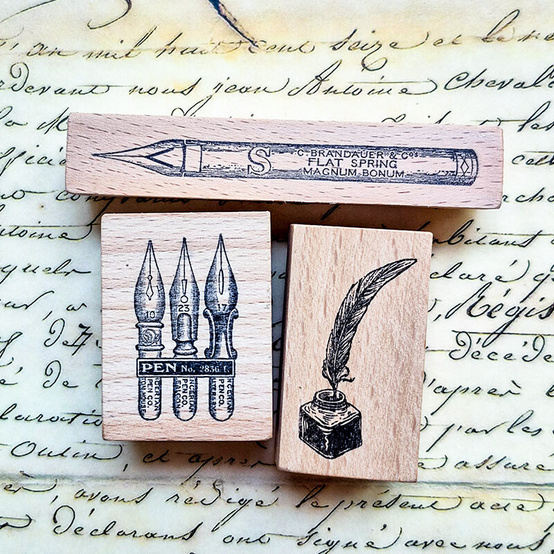 Scrapbooking Stamp Fountain Pe - đánh giá và giá Fountain Pen Ink